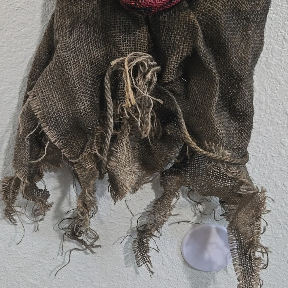 Adult Halloween Scarecrow Mask Burlap